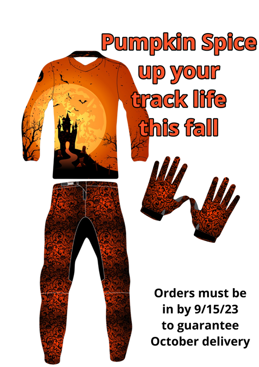 Pumpkin Spice Up your track life - Pants