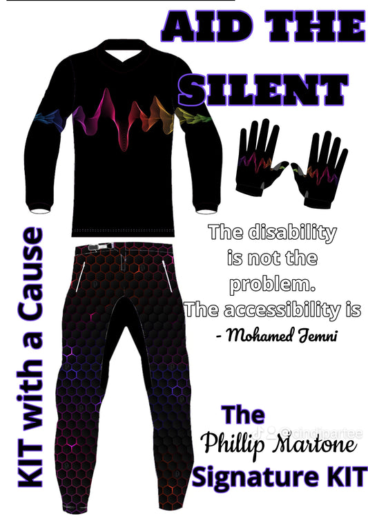 Sound wave Pants - Aid the Silent “KIT with a Cause”