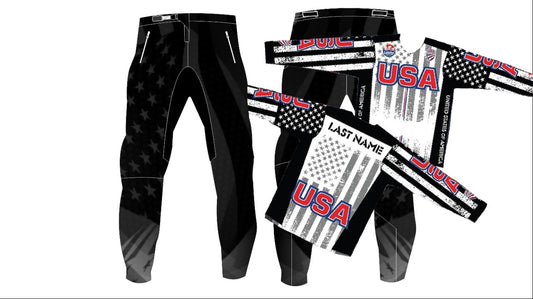 Worlds “Team USA” style race pant - Stealth