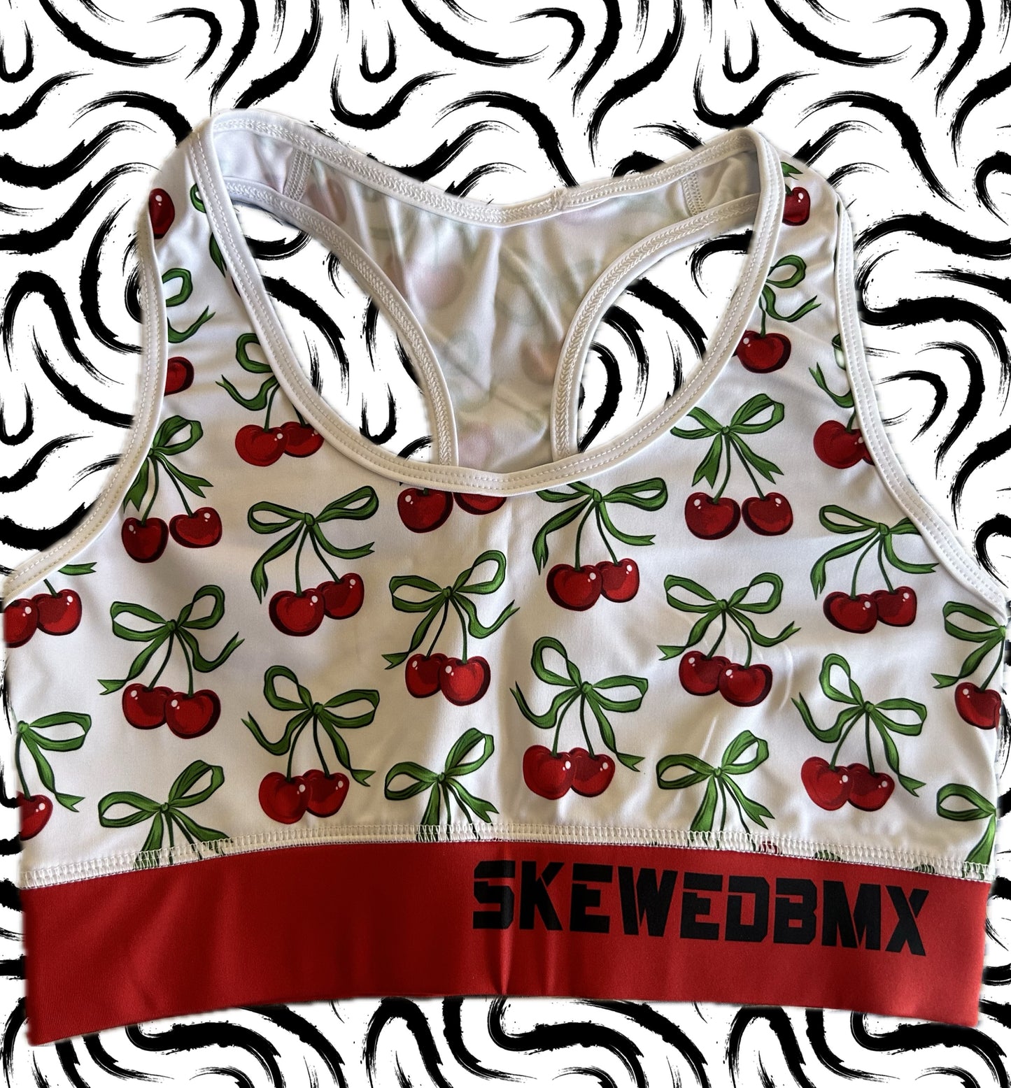 SkewedBMX sports bra