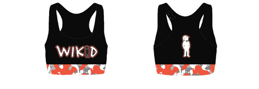 WIKID women's sports bra