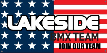 LakesideBMX Team Flag