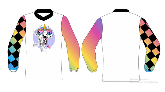 Rainbow “Crazy Unicorn” Jersey