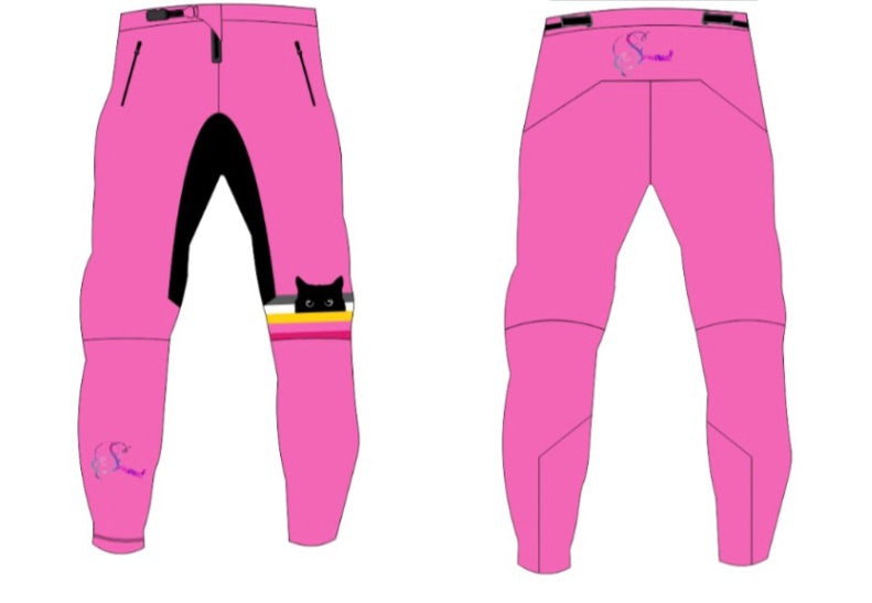 Pink Kitty Race Pant