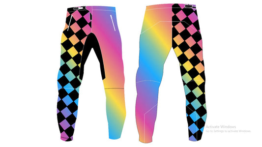Rainbow Unicorn Race Pants