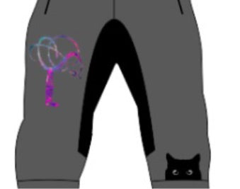 Race Kitty Pants