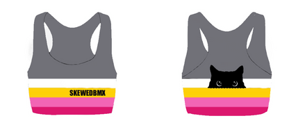 SkewedBMX sports bra