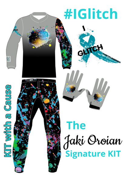 I Glitch Pant - Paint Splatter