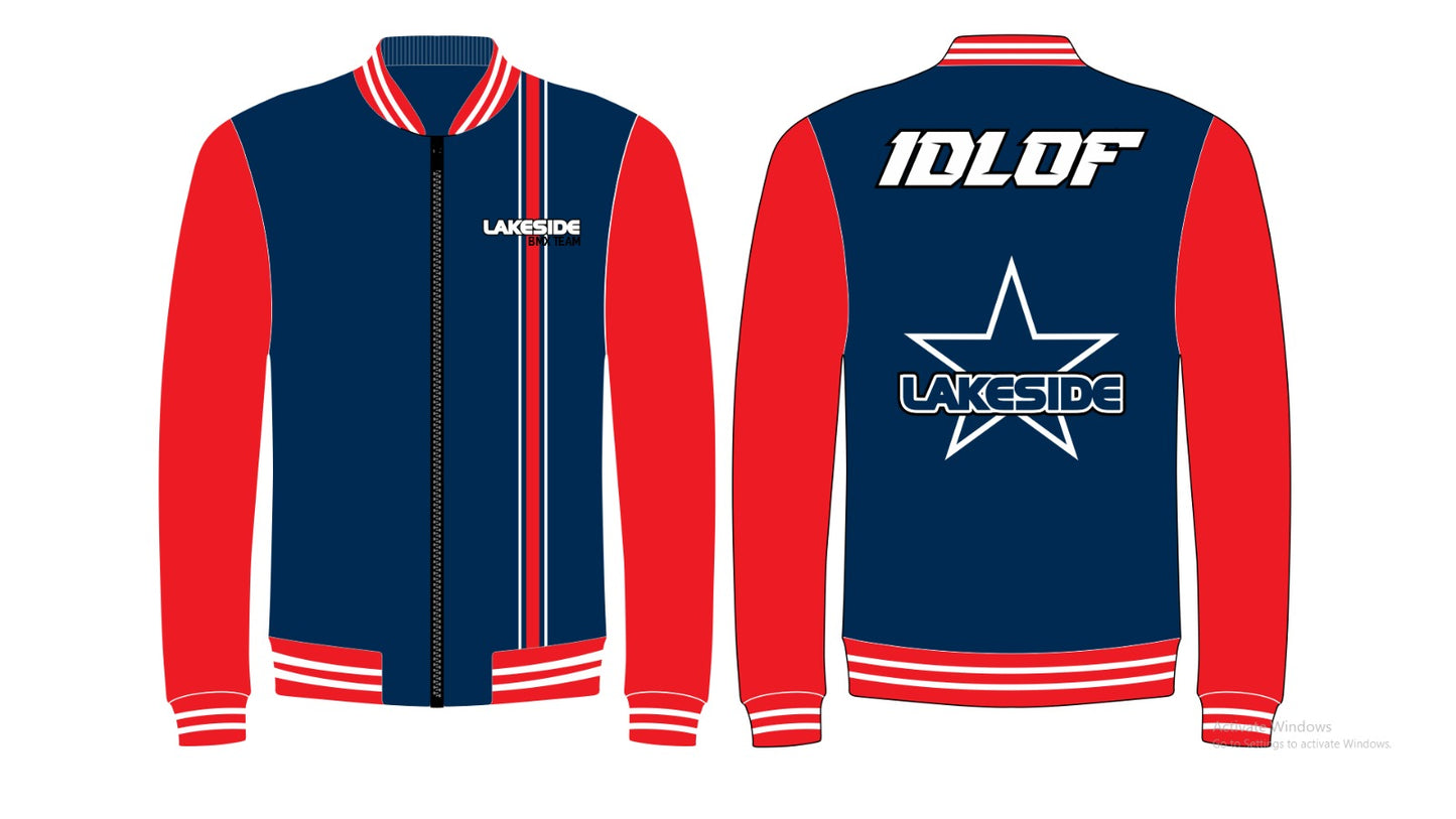 LakesideBMX Varsity Jacket