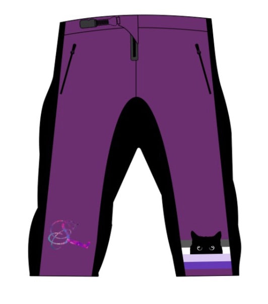 Purple Kitty Short