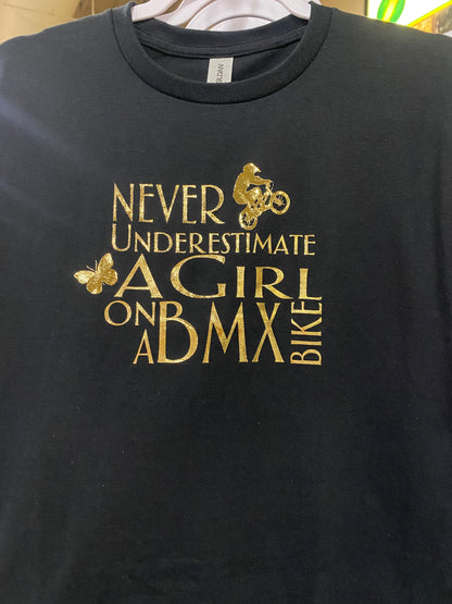 Never Underestimate a Girl Shirt