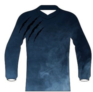 Navy Smoke Claw Jersey