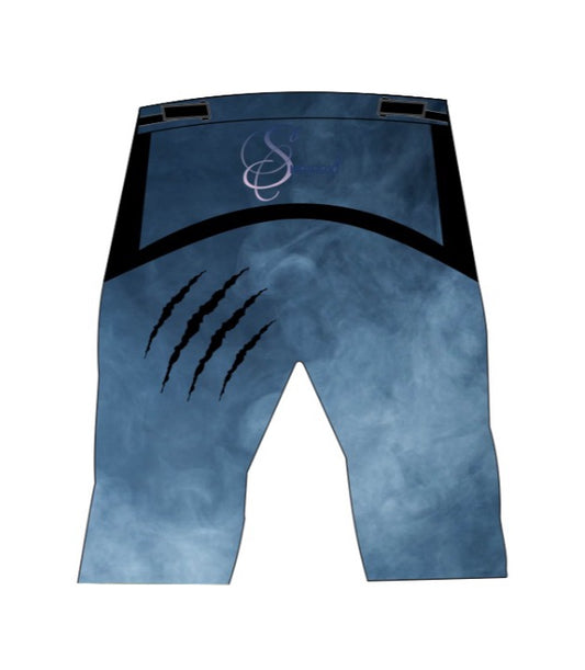 Navy Smoke Claw Short