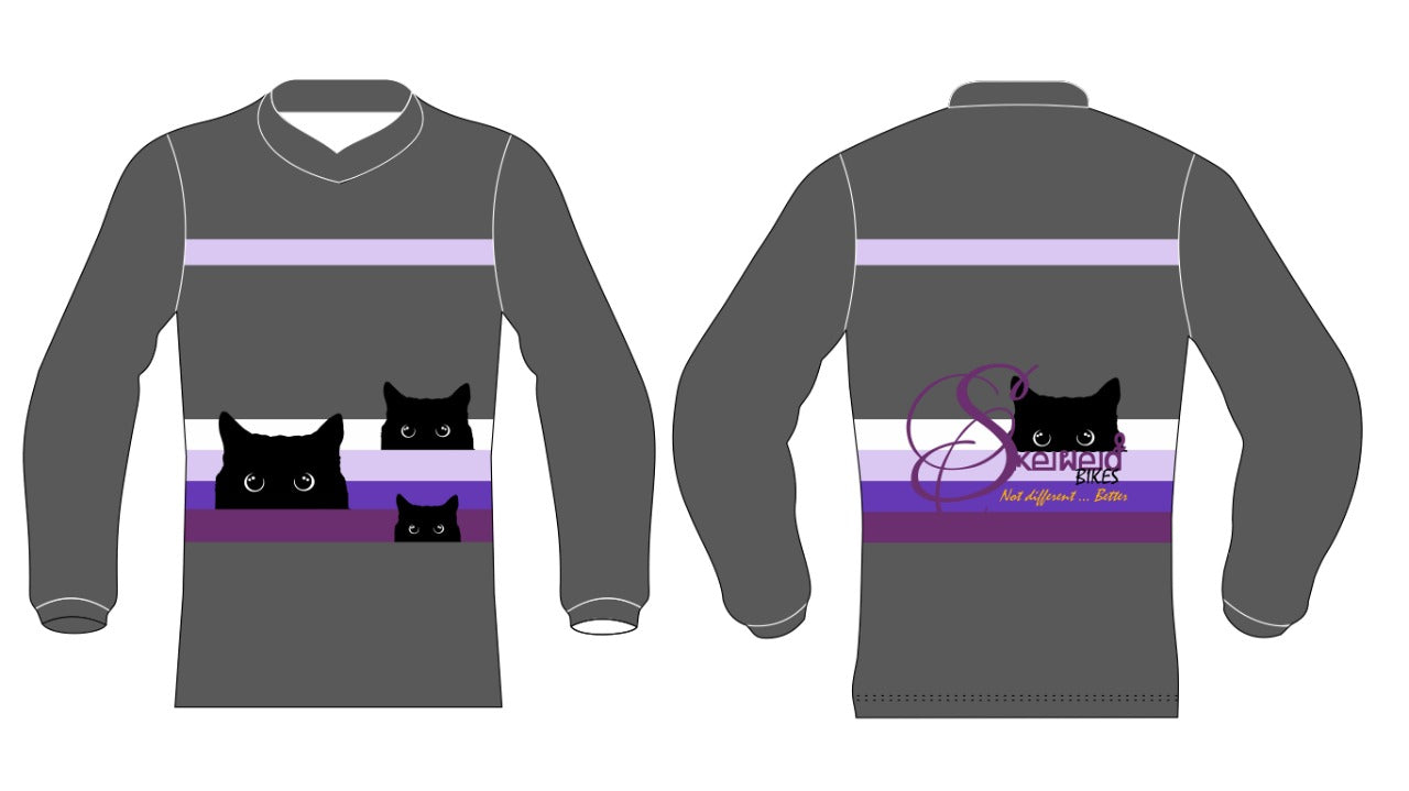 #Helmetkitty Purple Jersey