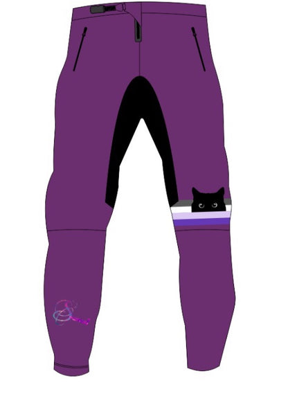 Purple Kitty Race Pant